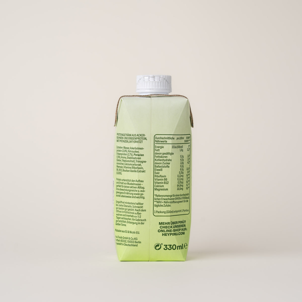 Pinù High Protein Drink Pistachio
